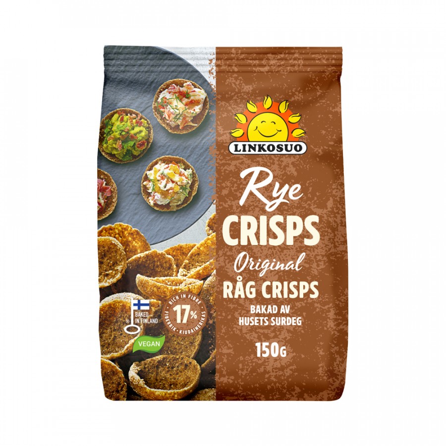 Rudzu sausiņi Original 150g, Linkosuo