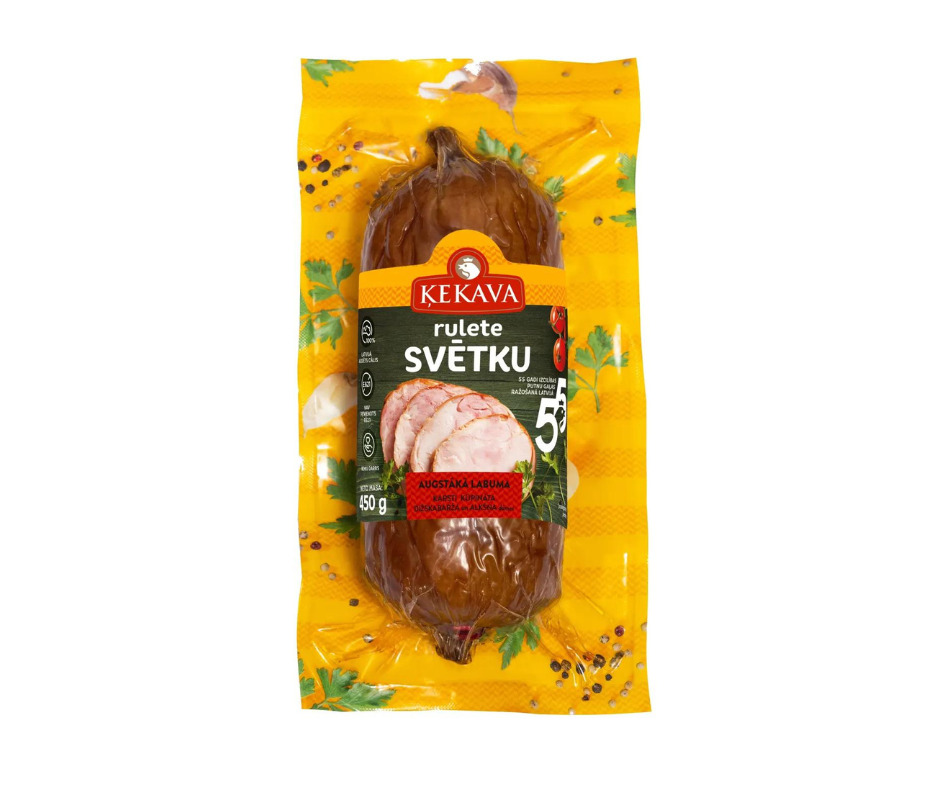 Rulete Svētku, vak. 450g, PF Ķekava