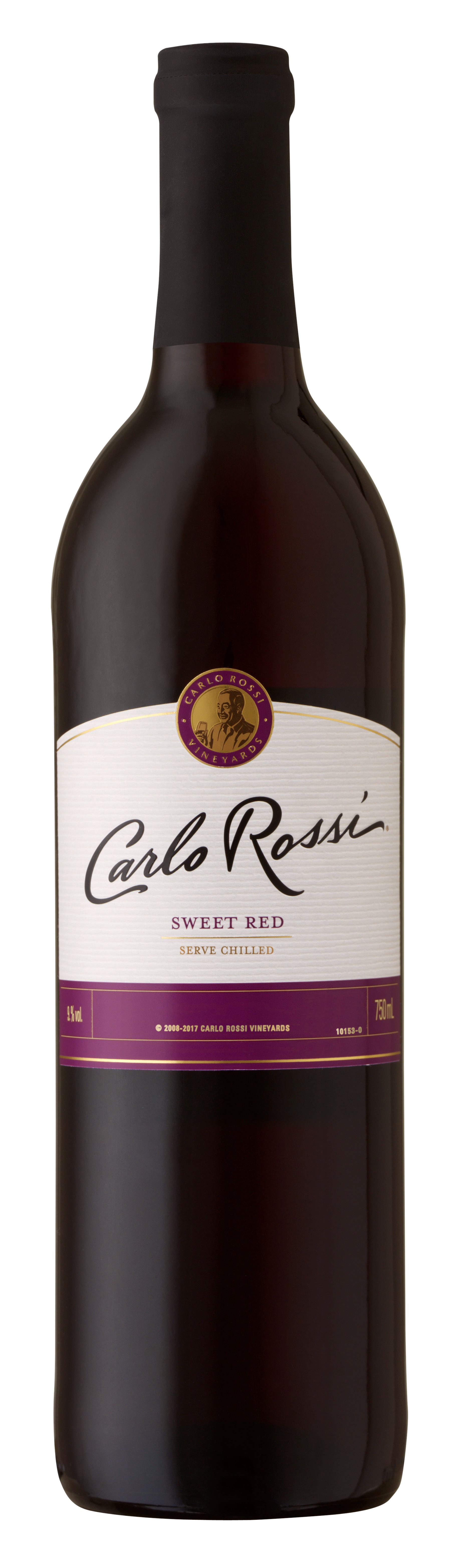 S.vīns Carlo Rossi saldais 9.5% 0.75l