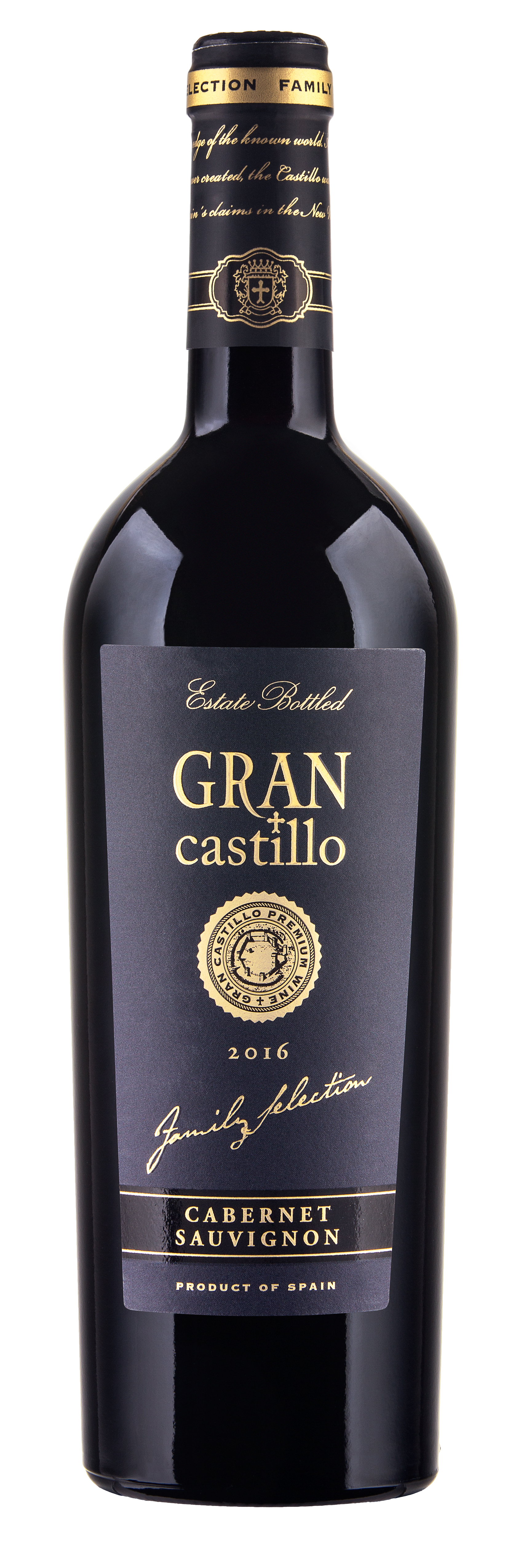 S.vīns Gran Castillo Family Select Cab. Sav. pussausais 12.5% 0.75l