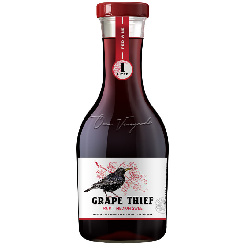 S.vīns Grape Thief pussaldais 12.5% 1l
