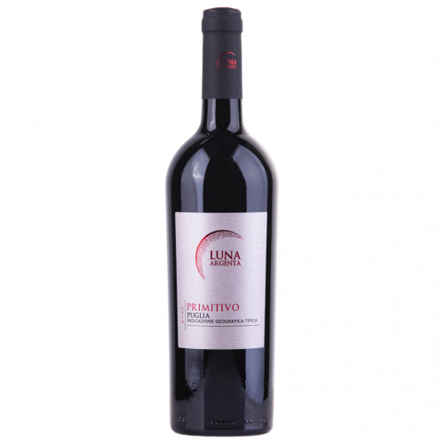 S.vīns Luna Argenta Puglia Primitivo 13.5% 0.75L  sauss