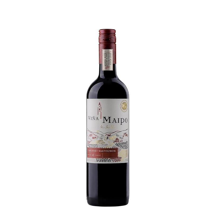 S.vīns Maipo Mi Pueblo Carmenere pussausais 0.75l