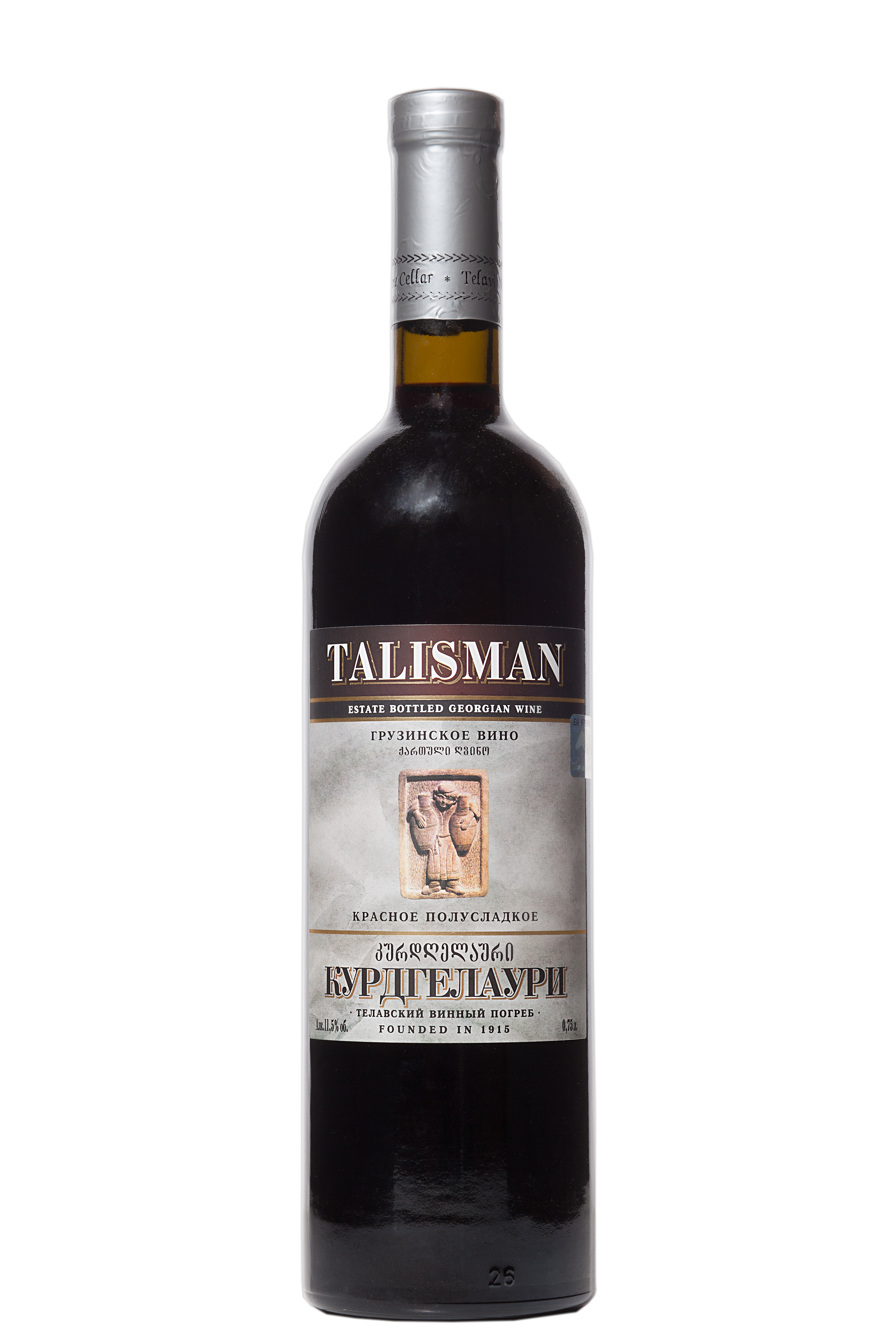 S.vīns Talisman Kurdgelauri pussaldais 11.5% 0.75l