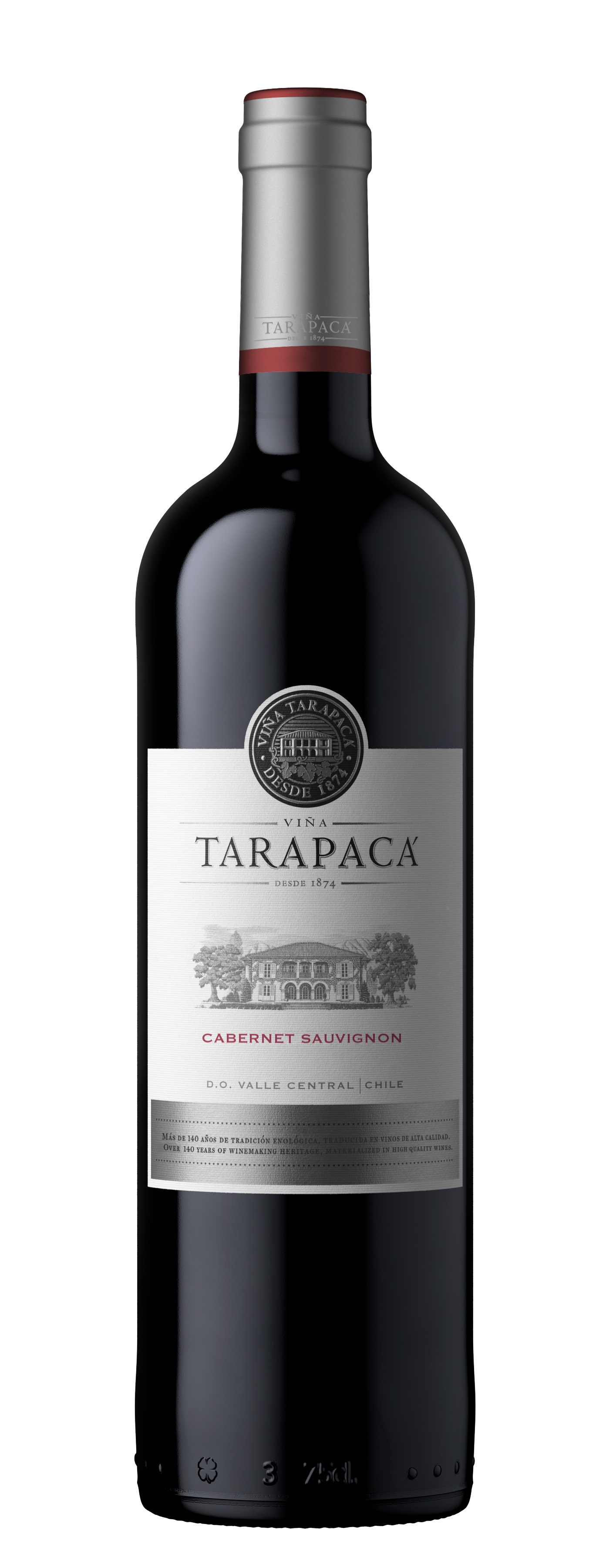 S.vīns Tarapaca Cab. Sauv. sausais 14% 0.75l