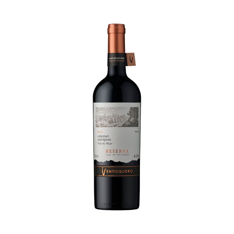 S.vīns Ventisquero Res.Cab.Sauv. 13% 0.75l
