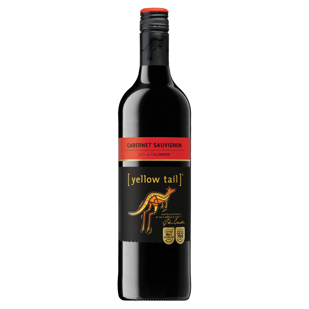 S.vīns Yellow Tail Cabernet Sauvignon sausais 13.5% 0.75l