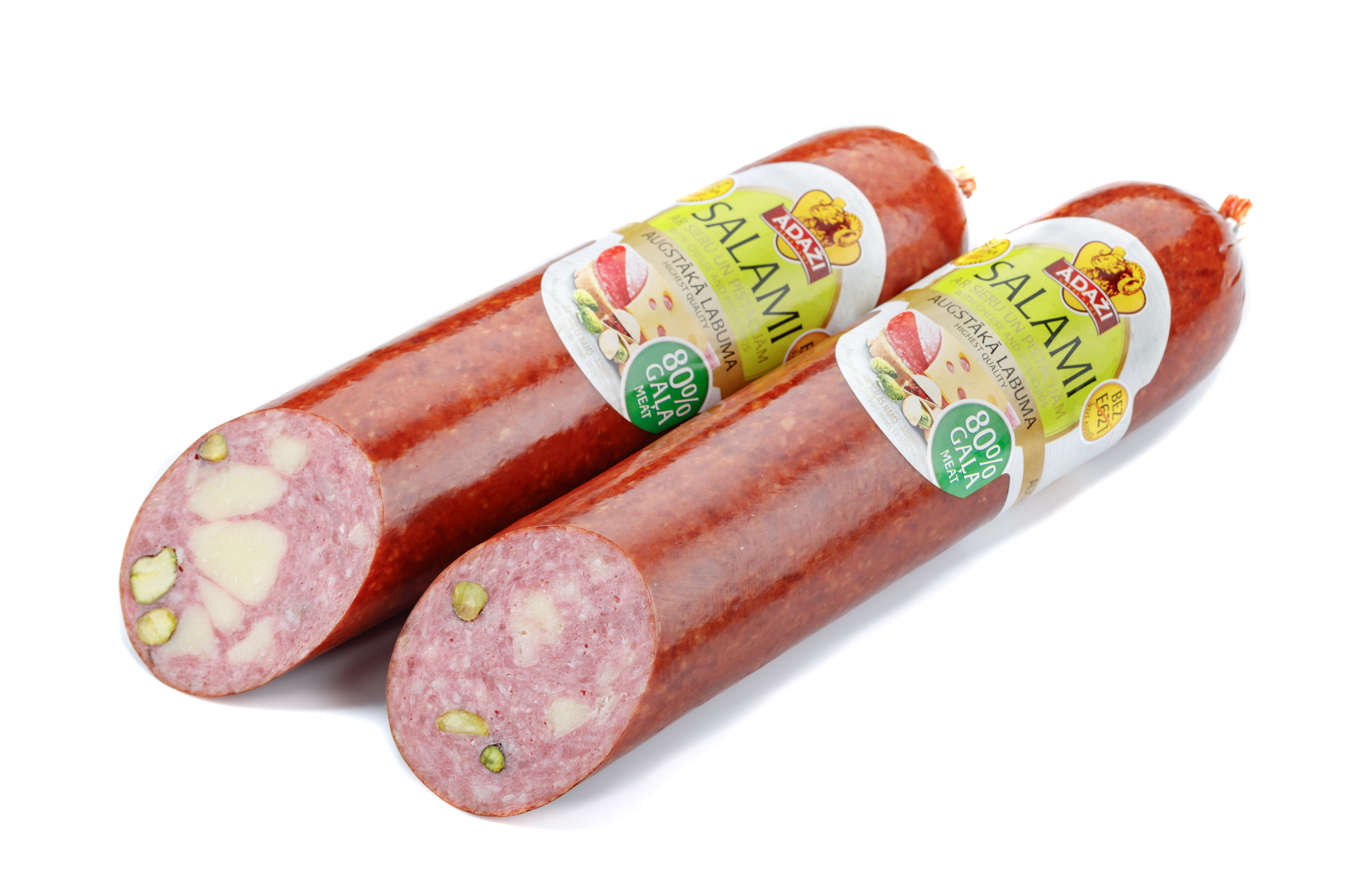 Salami ar sieru un pistācijām /transp.iep./, GN Ādaži