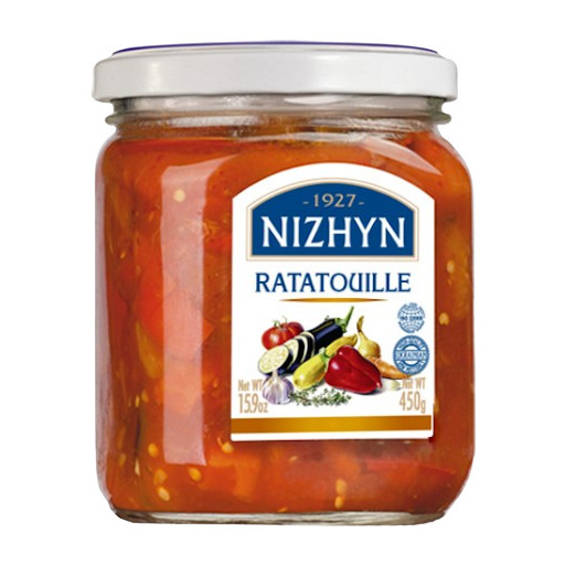 Salāti kons. Ratatujs 450g, Nezhin