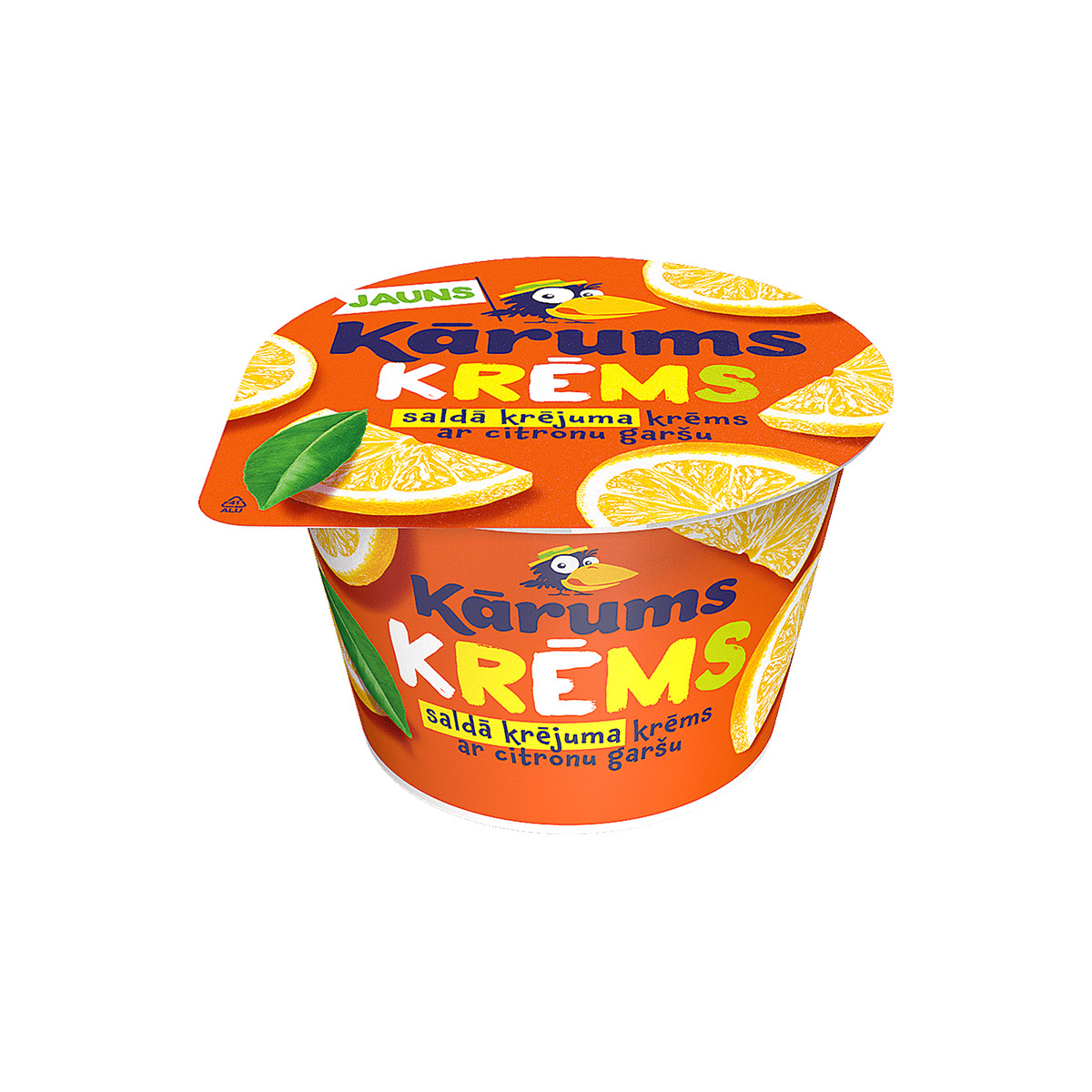Saldā krējuma krēms ar citronu garšu 150g, Kārums