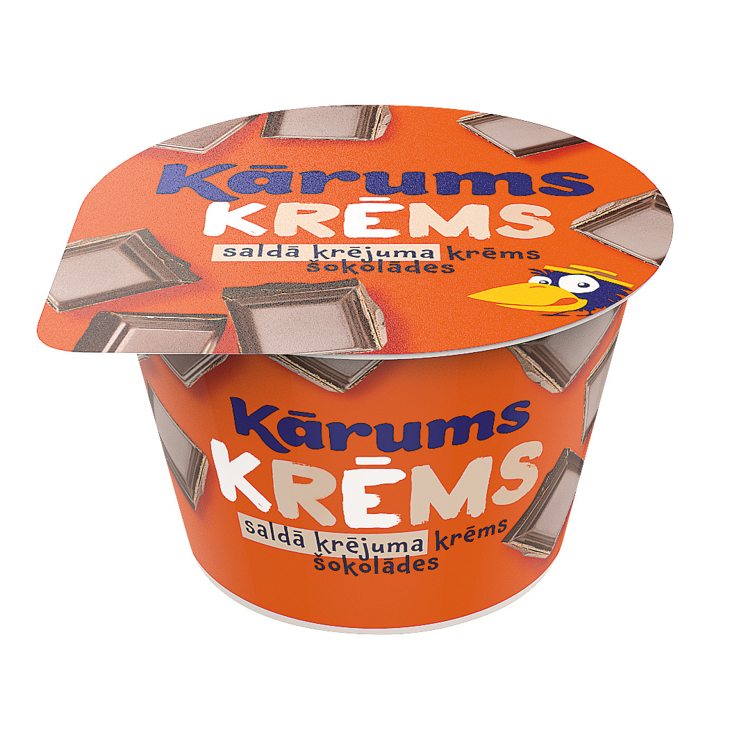 Saldā krējuma krēms ar šok. garšu 150g, Kārums