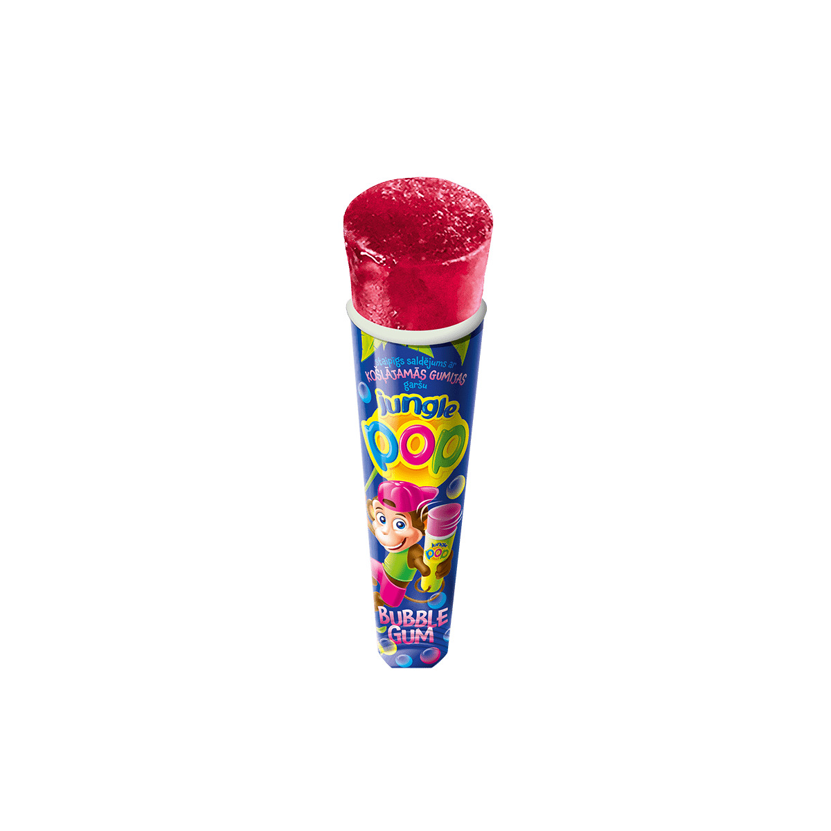 Saldējums Bubble Gum 70ml/70g, Jungle Pop