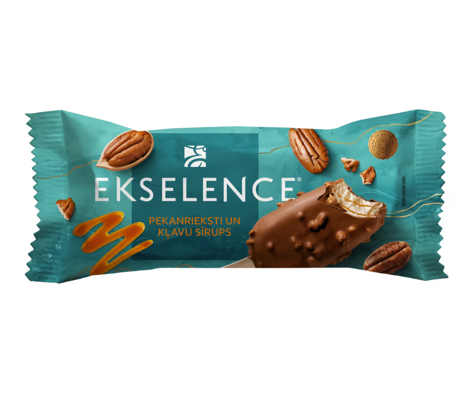 Saldējums Ekselence pekanriekstu uz koc. 8.02% 90ml/70g