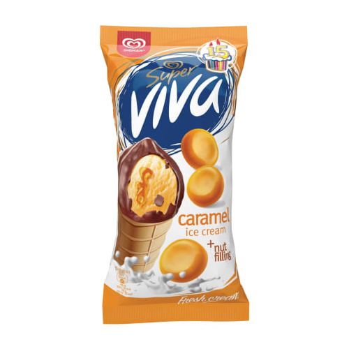 Saldējums krējuma Super Viva Brownie 170ml/ 93g, Ingman