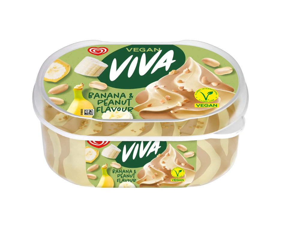 Saldējums Super Viva Vegan Peanut Butter 825ml/442g, Ingman