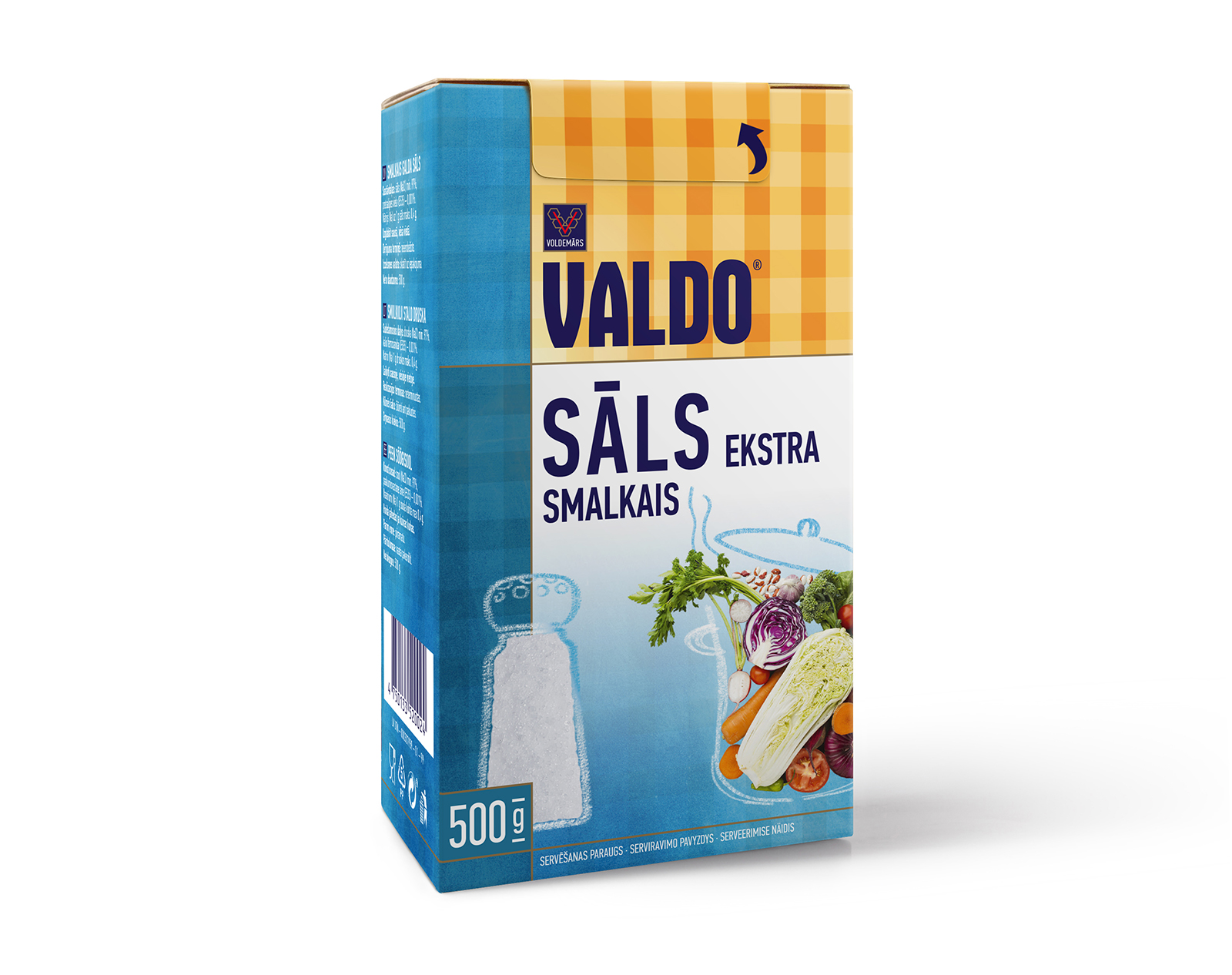 Sāls Valdo ekstra 0,5kg
