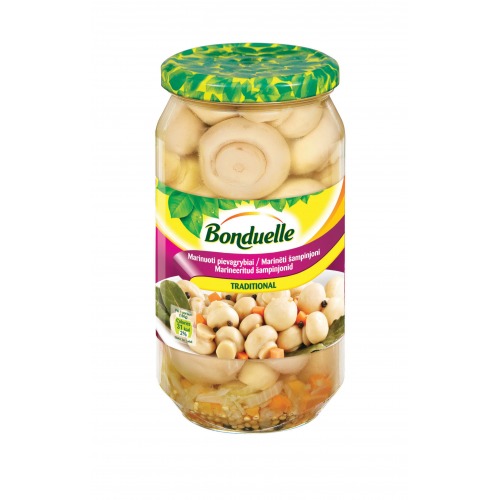 Šampinjoni marinēti Traditional 540g (290g), Bonduelle