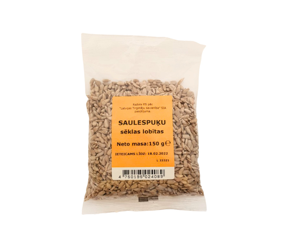 Saulespuķu sēklas 150g, LaTS
