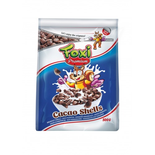 Sausās brokastis Foxi Kakao gliemežvāciņi 500g