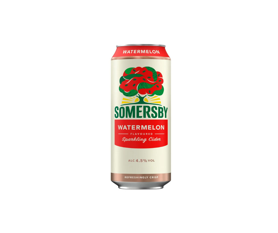 Sidrs Somersby Arbūzu 4.5% 0.5l CAN