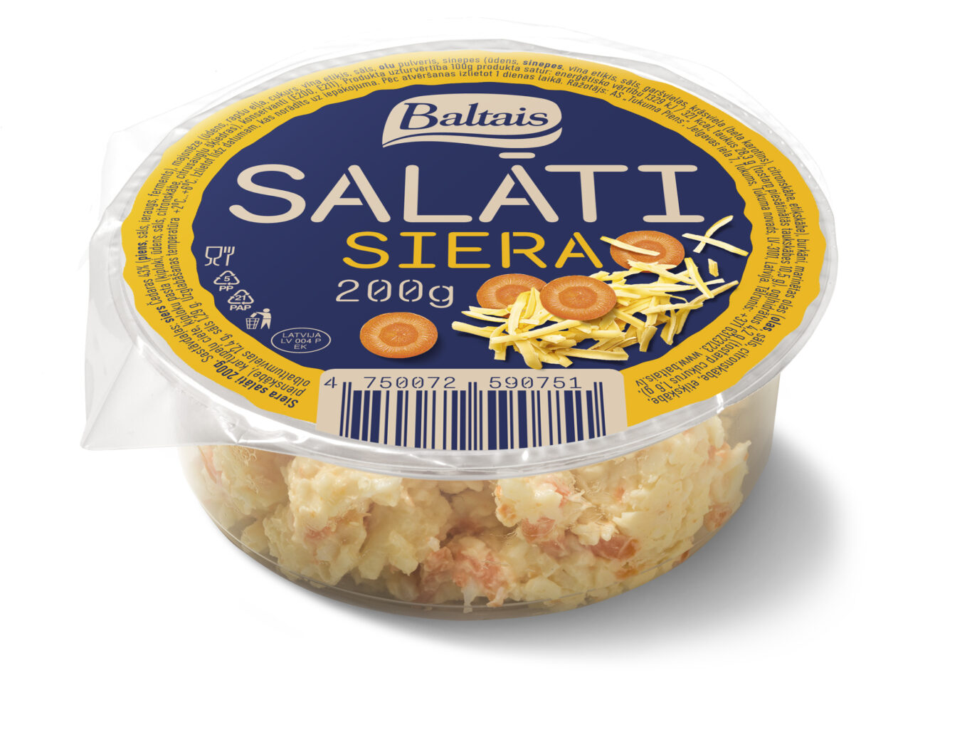 Siera salāti 200g, Baltais