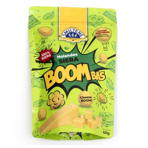 Siera uzkodas Holandes Boombas 60g, Smiltene