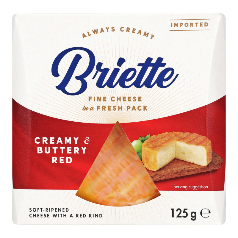 Siers Briette Creamy and Buttery Red 125g