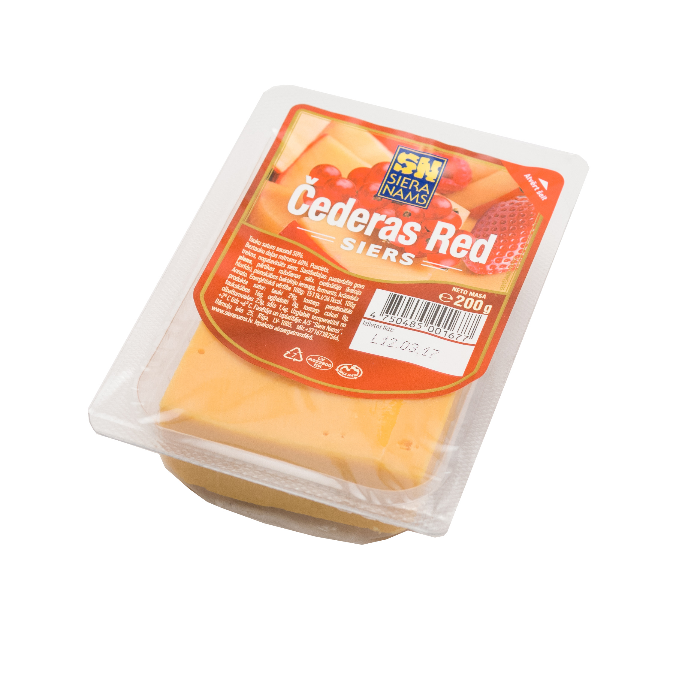 Siers Čederas Red 200g, SN