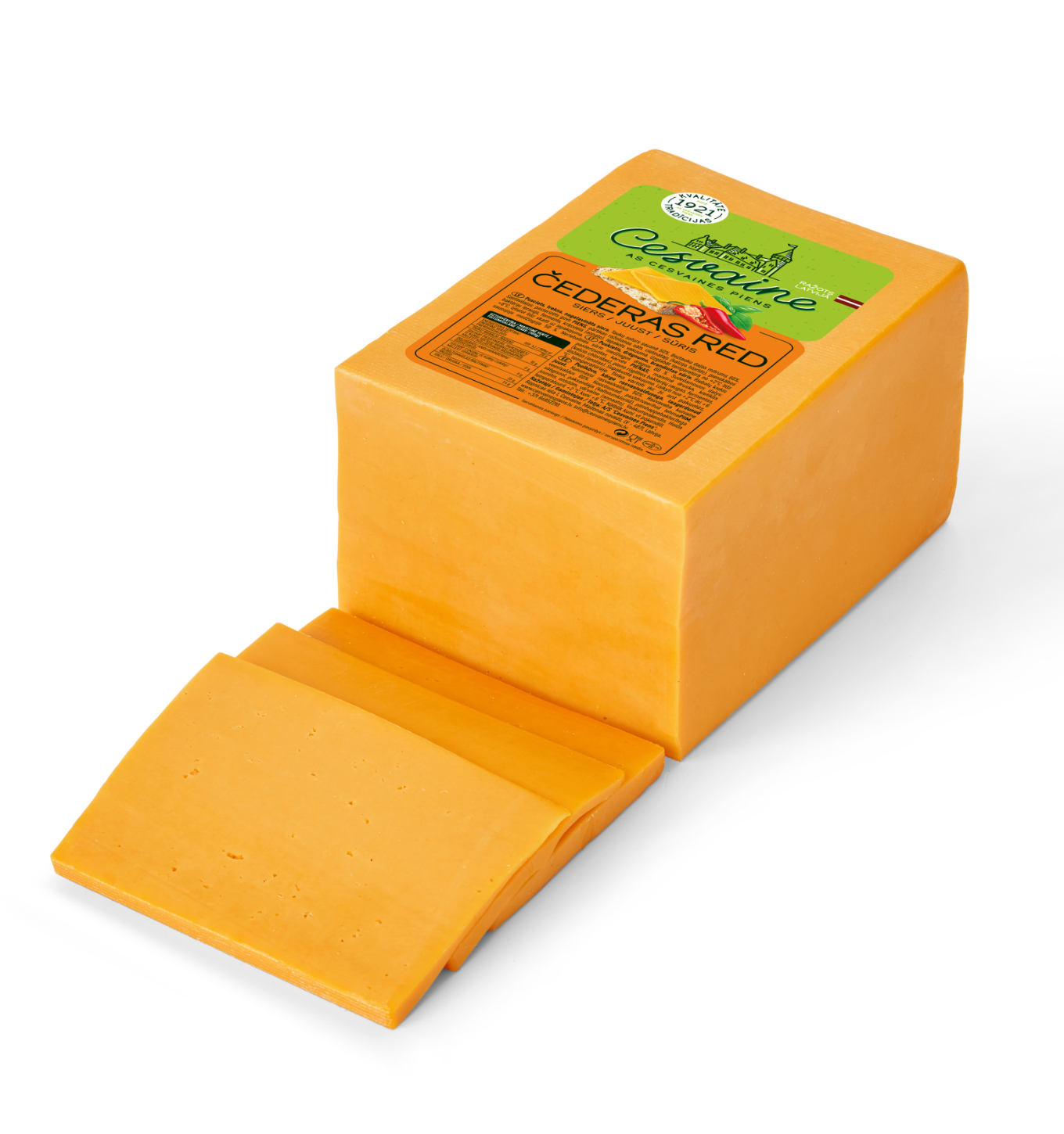 Siers Čederas Red, sverams, Cesvaine