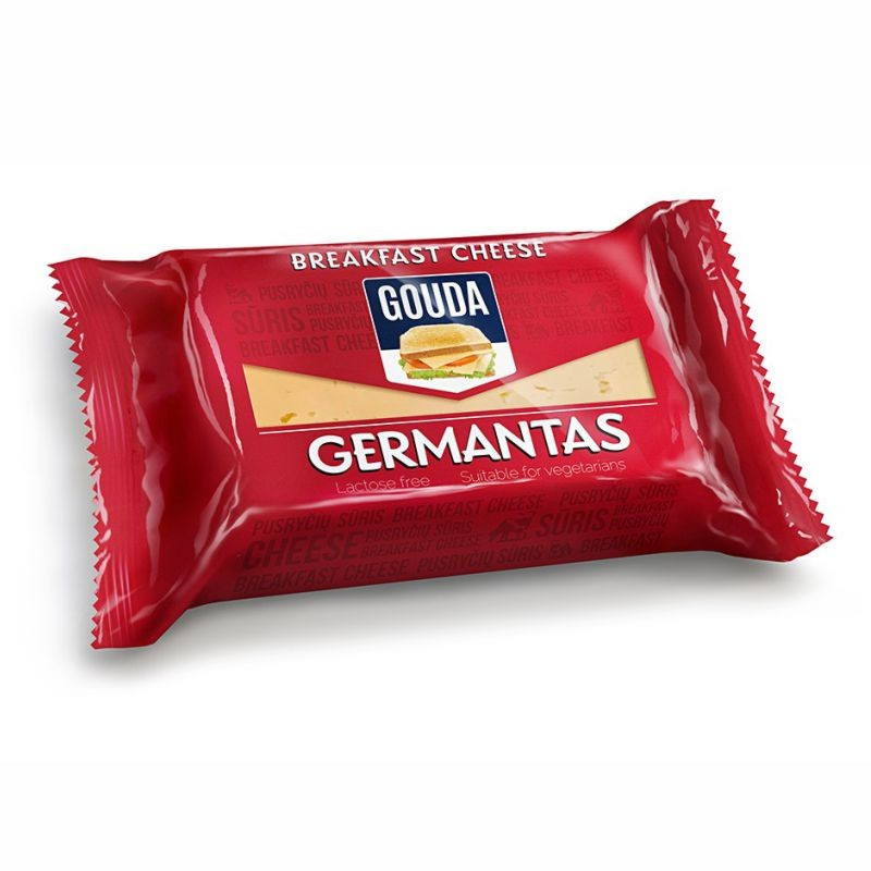 Siers Germantas Gouda 45% 200g, Žemaitijos