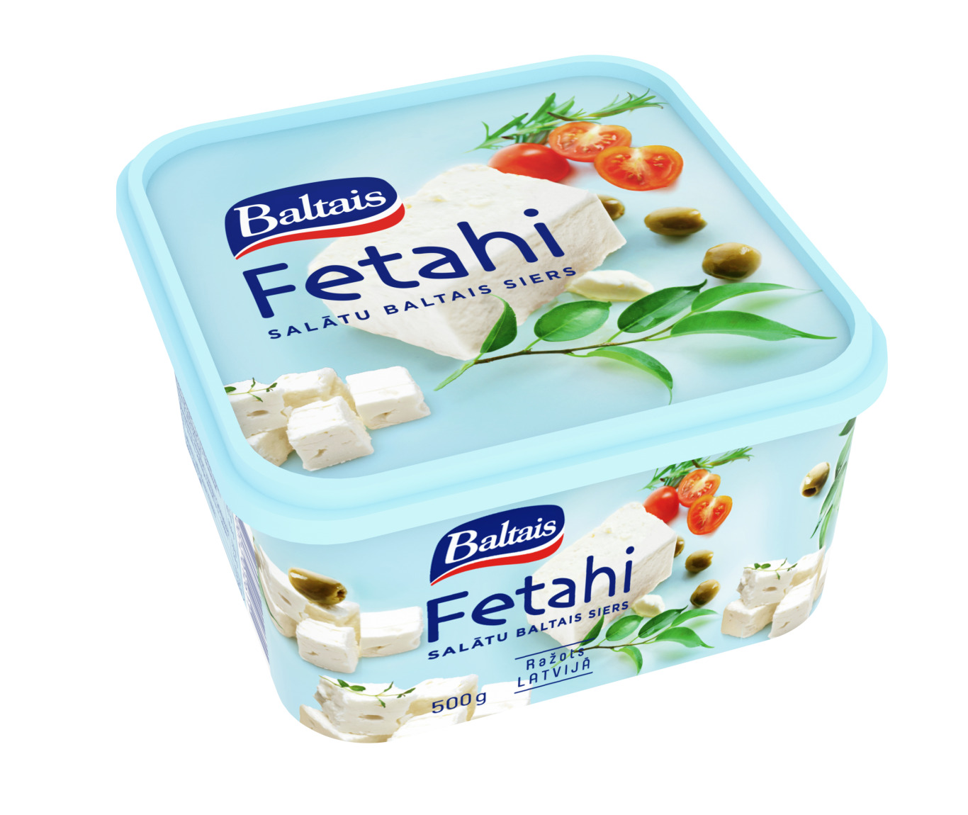 Siers Grieķu salātu 500g, Baltais