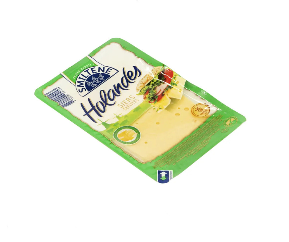 Siers Holandes 45% šķēlēs 300g, Smiltene