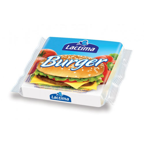 Siers šķēlītēs Burger 100g, Lactima
