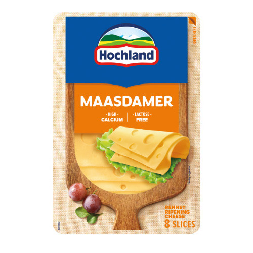 Siers šķēlītēs Maasdamer 135g, Hochland
