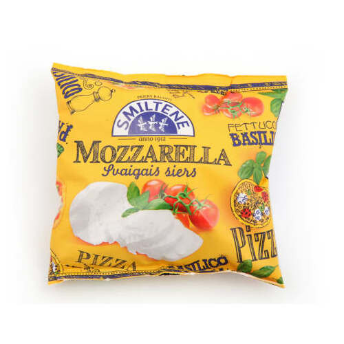 Siers svaigais Mozzarella 125g, Smiltene