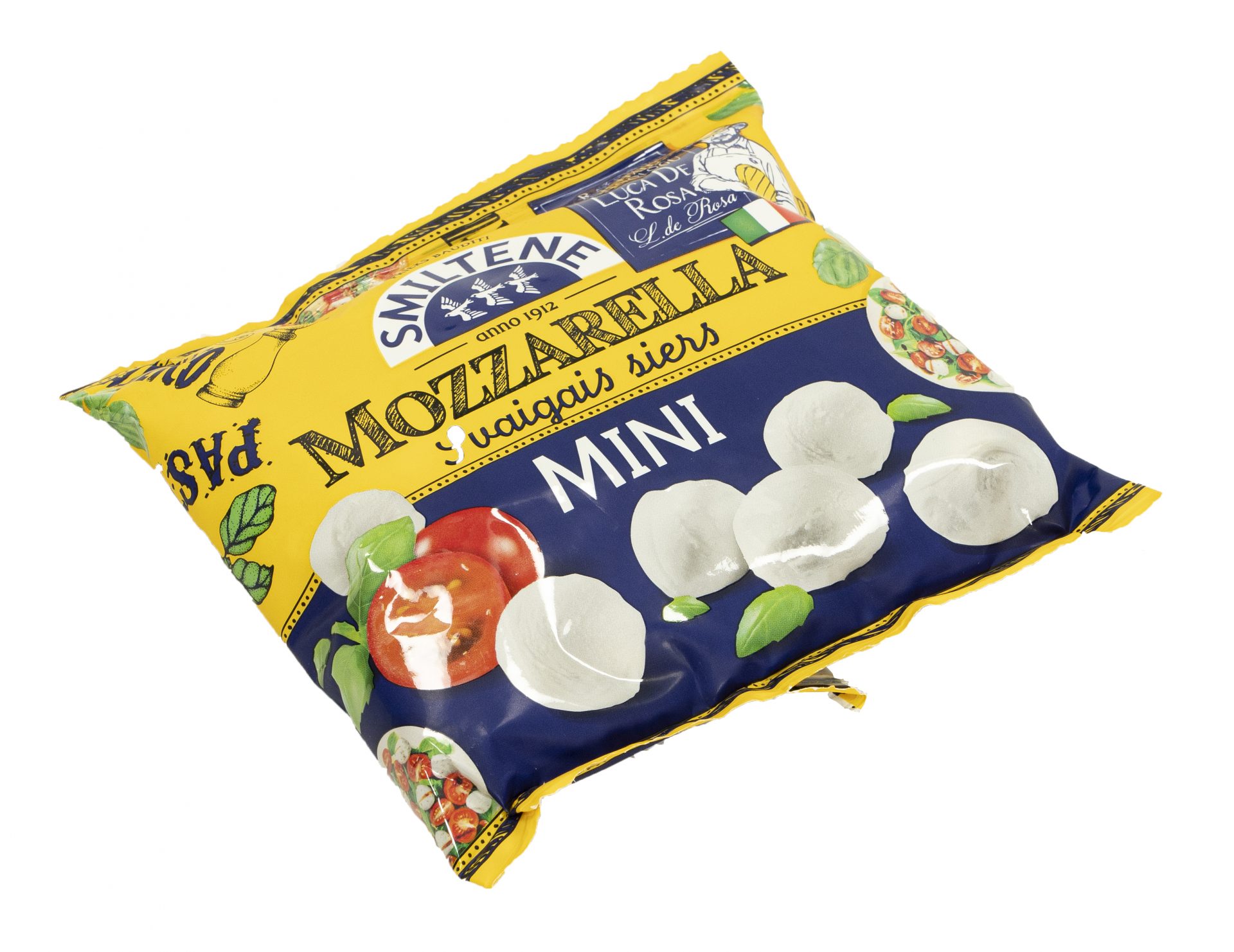 Siers svaigais Mozzarella Mini 125g, Smiltene