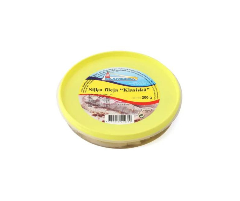 Siļķu fileja Klasiskā 200g