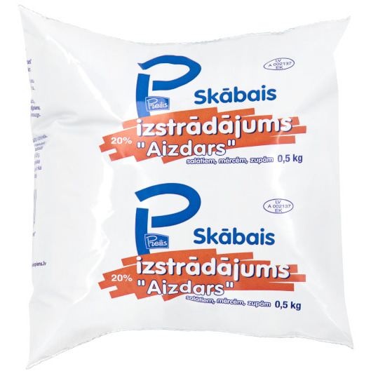 Skābais krējuma izstrādājums Aizdars 20% 500g, Latgales Piens