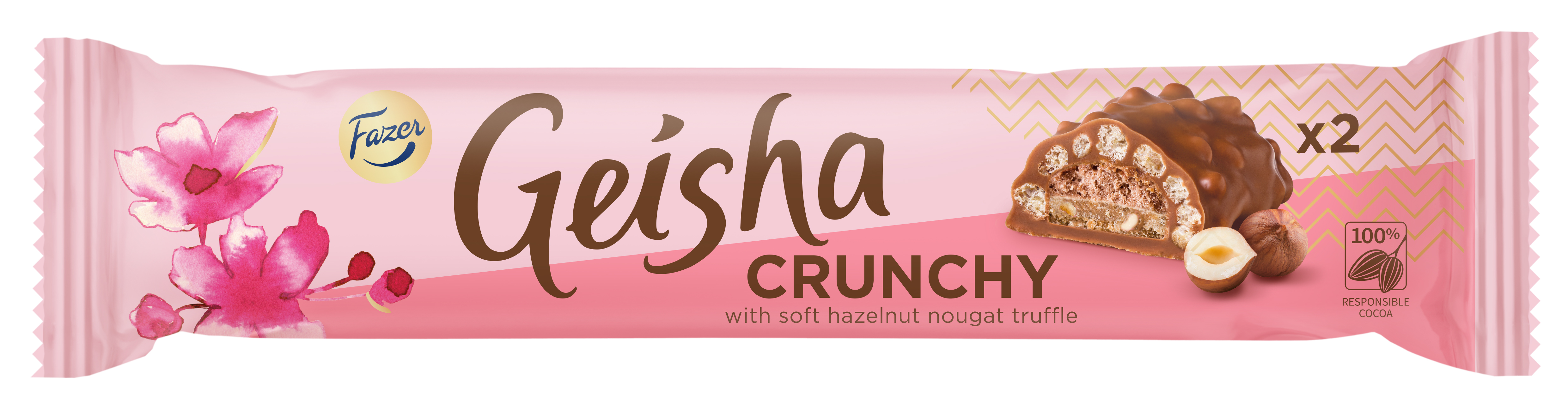 Šok. batoniņš Geisha Crunchy 50g