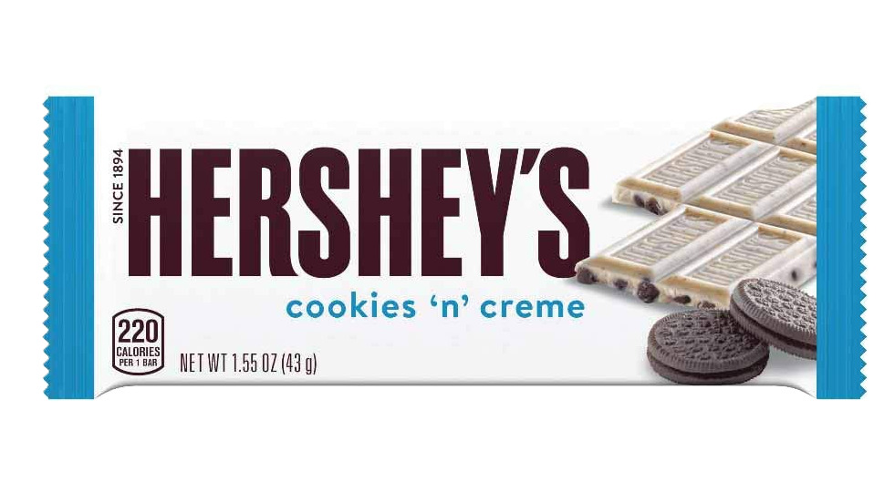 Šokolāde Hershey's Cookies "N" creme 43g