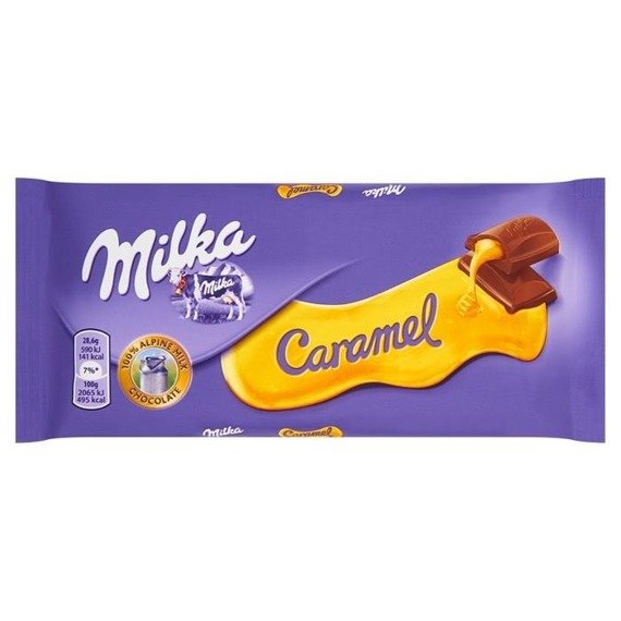 Šokolāde Milka Caramel 100g