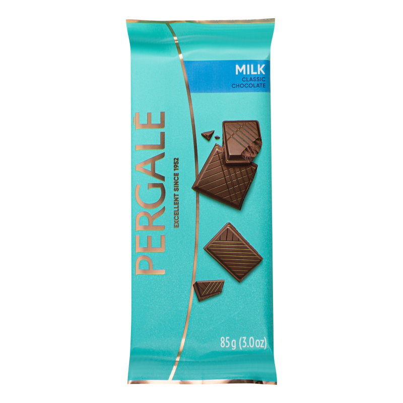 Šokolāde piena 85g, Pergale