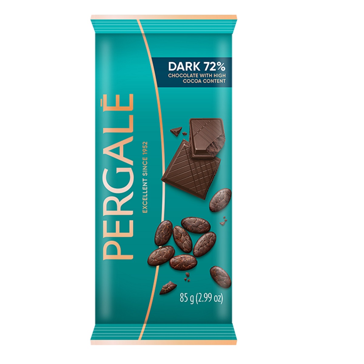 Šokolāde tumšā 85g, Pergale