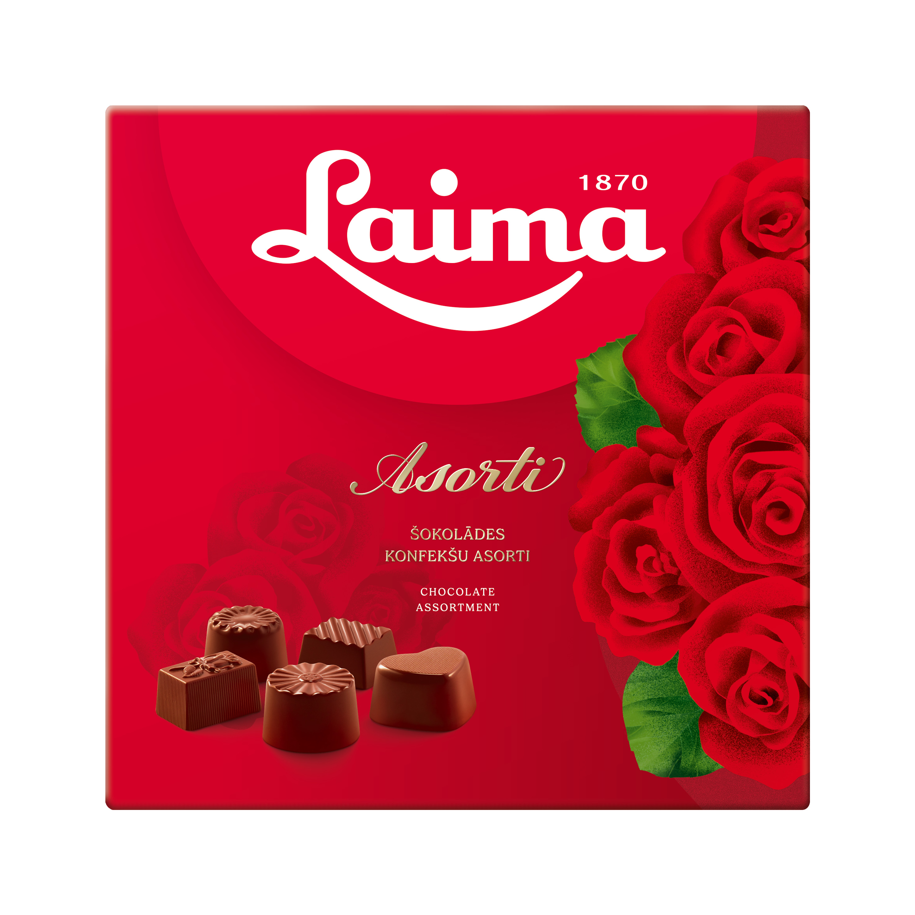 Šokolādes konfekšu Asorti 93g, Laima