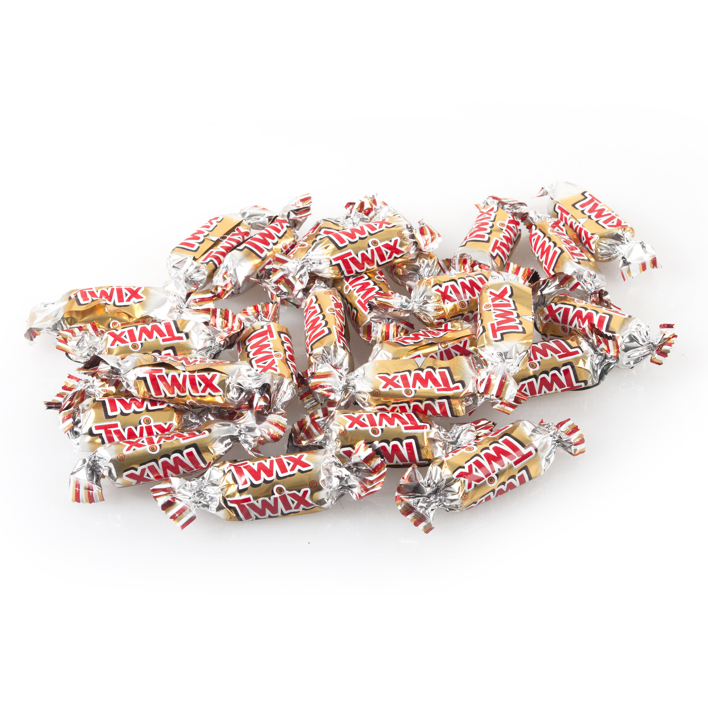 Šokolādes konfektes Twix, sveramas