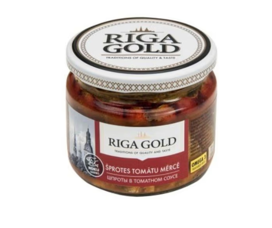 Šprotes tomātu mērcē 250g (175g), Old Riga
