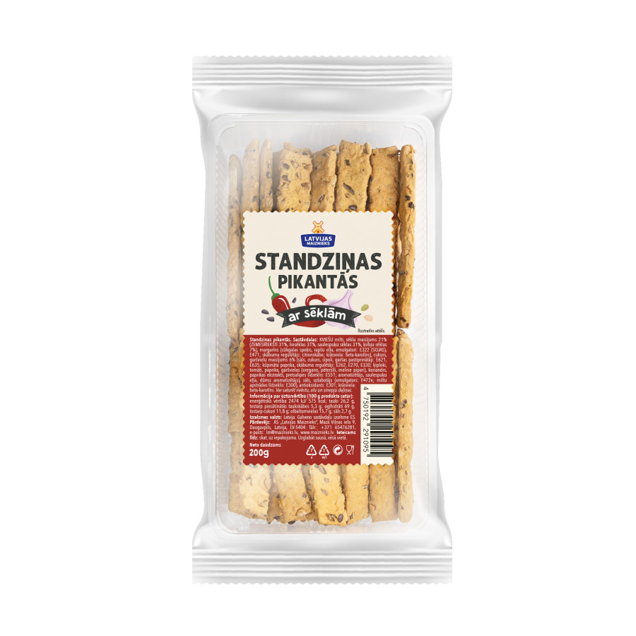 Standziņas pikantās 200g