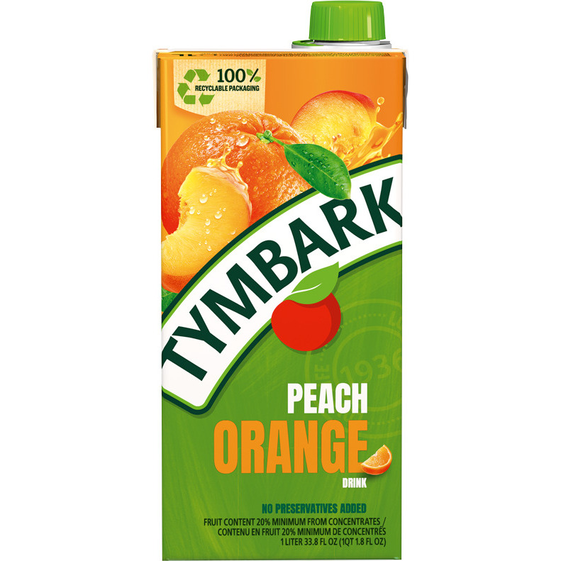 Sulas dzēriens apelsīnu - persiku 1l, Tymbark