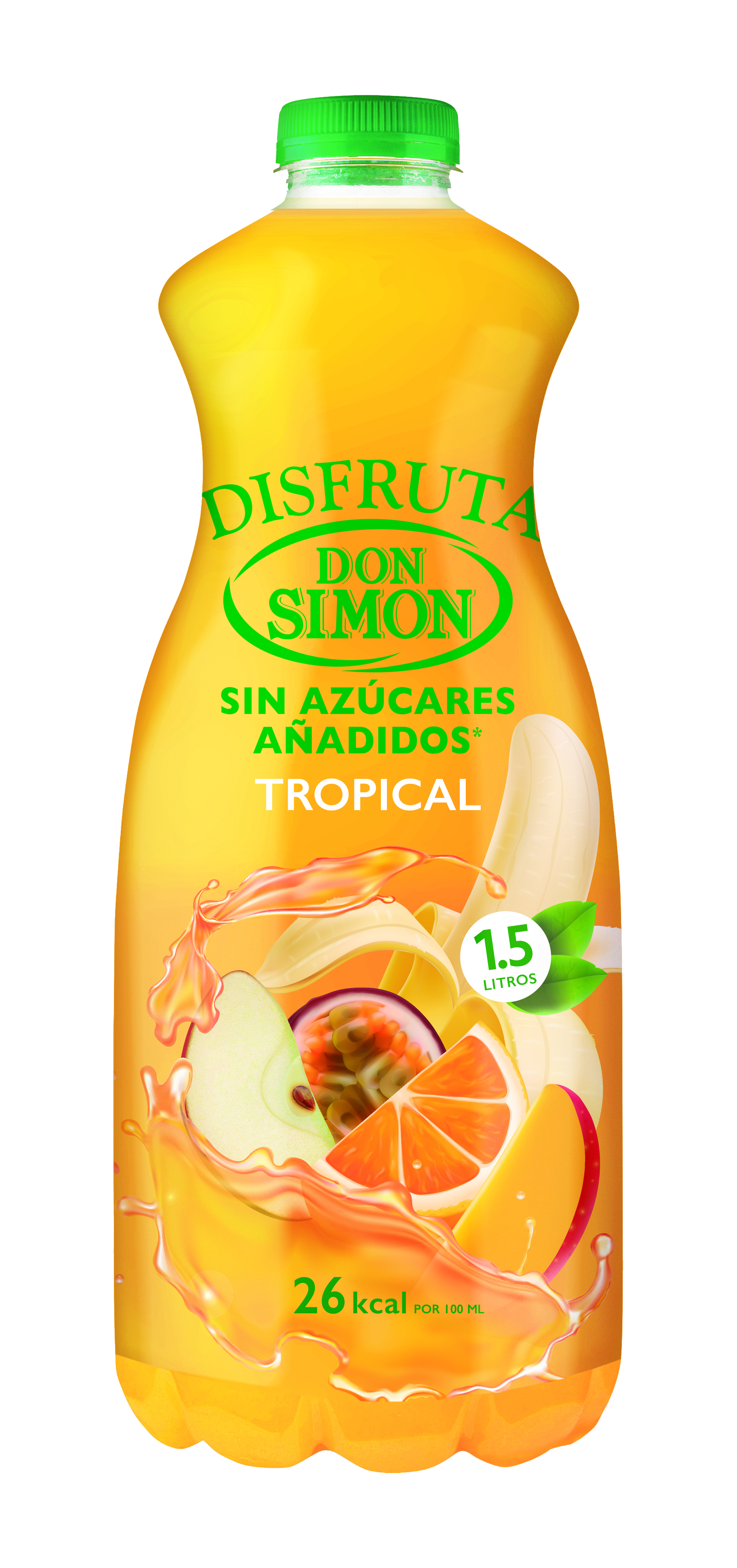 Sulas dzēriens Disfruta Tropu augļu 1.5l, Don Simon