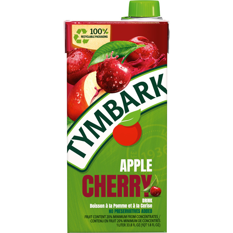 Sulas dzēriens ķiršu - ābolu 1l, Tymbark